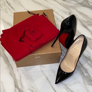 Christian Louboutin So Kate 120 patent high heels